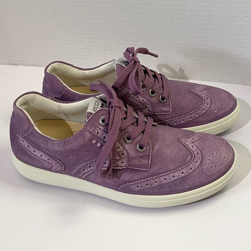 NEW Ecco Biom Hydromax Hybrid II Wingtip Leather Spikeless Golf Shoes 36 5 5.5